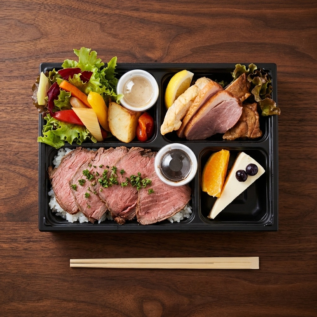 峯野牛ローストビーフ御膳