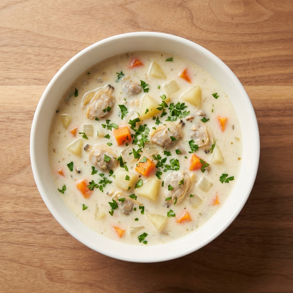 クラムチャウダー