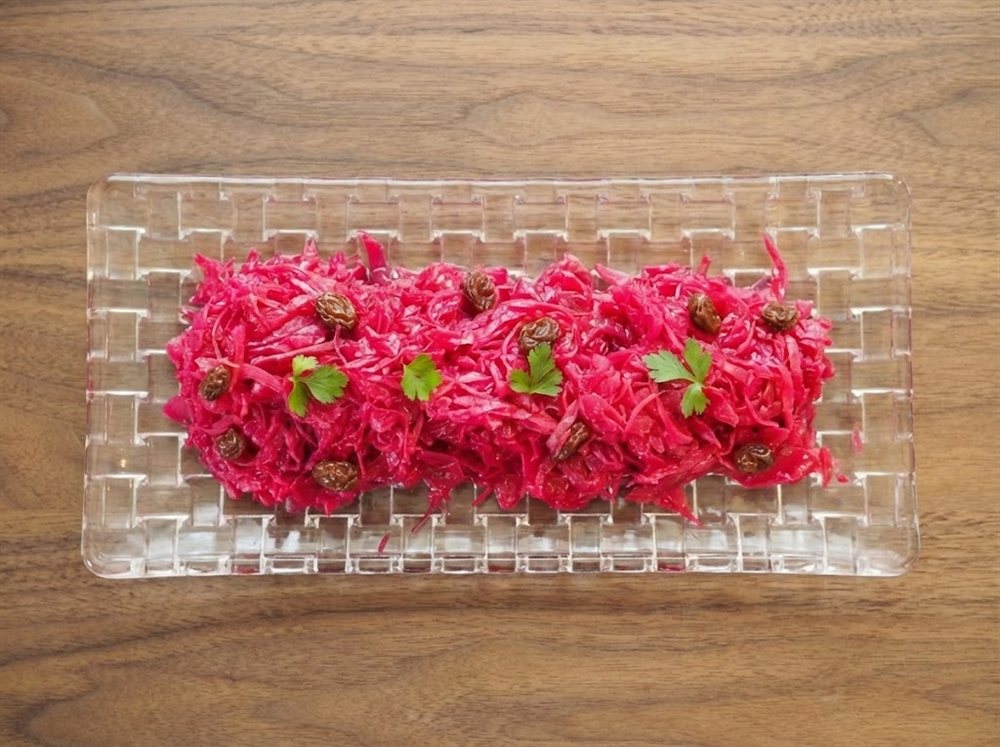 レッドキャベツラペ