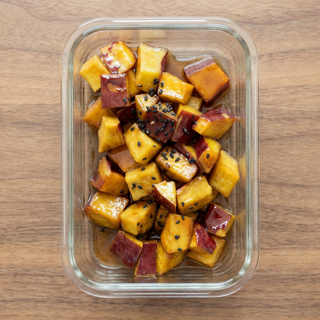 さつまいものメープルシロップソース