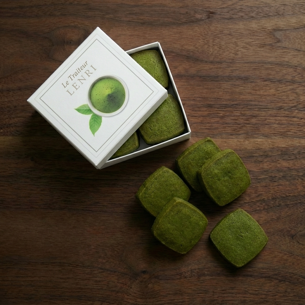 L+D クッキー箱(8枚入り)抹茶