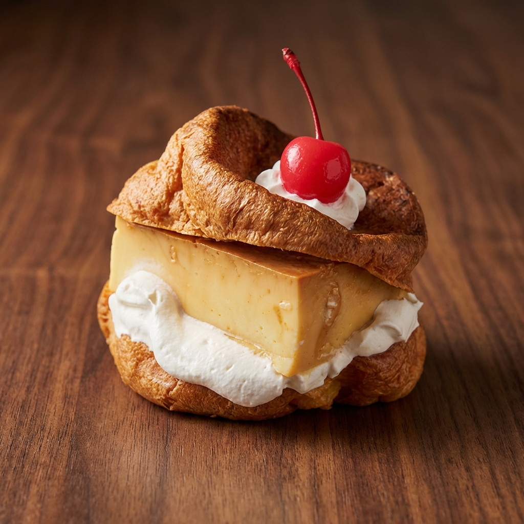 ポップオーバーサンド レトロプリン